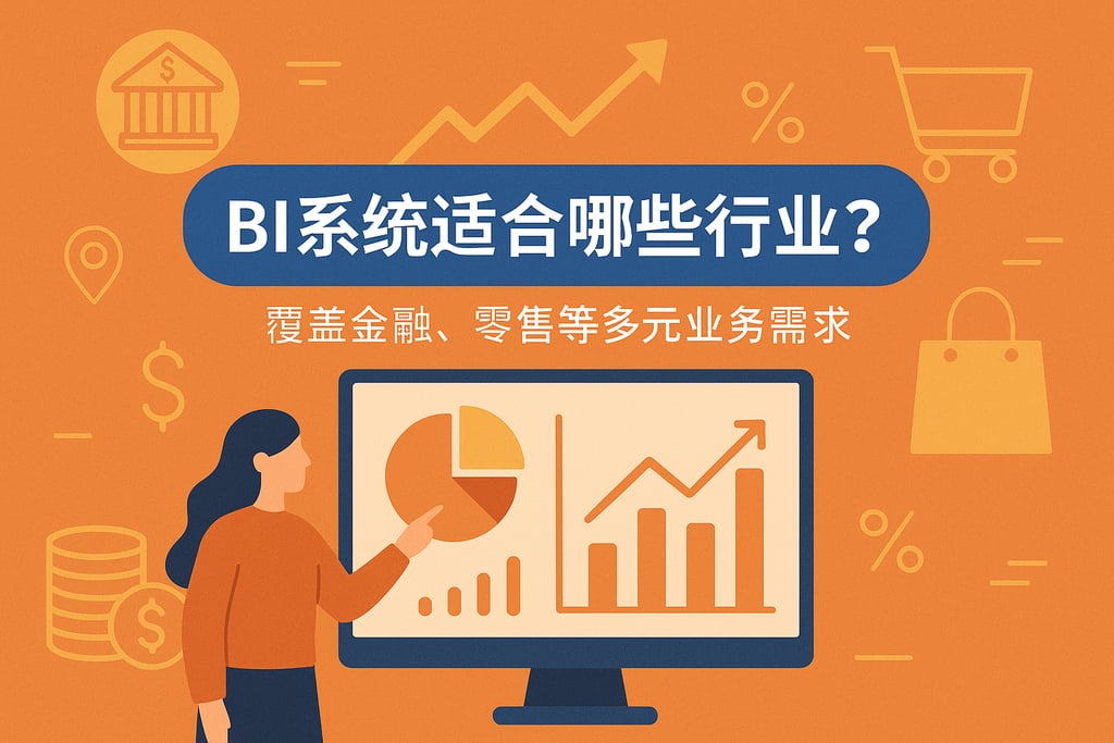 BI系统适合哪些行业？覆盖金融、零售等多元业务需求"